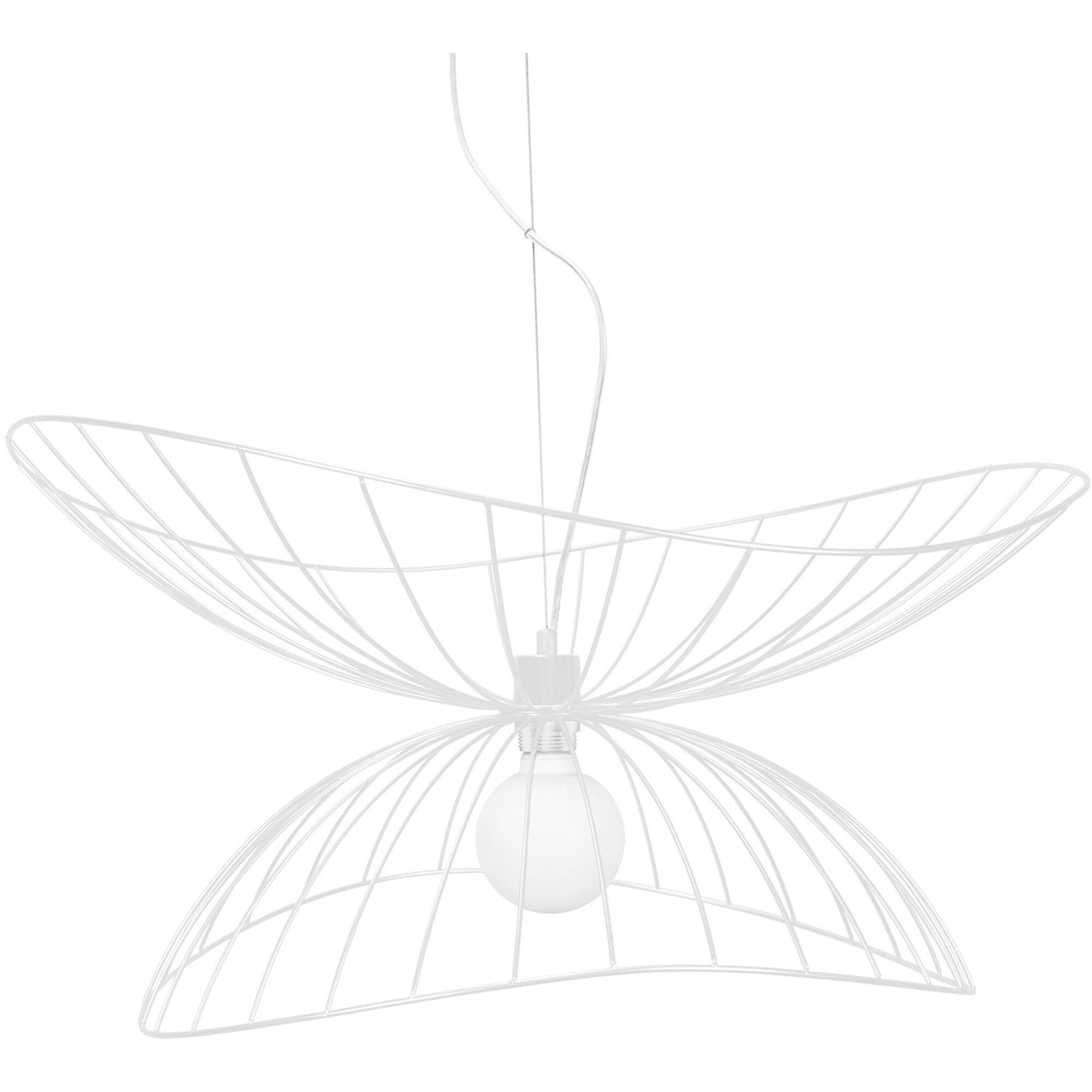 Globen Lighting Ray Pendel 70 Cm Hvid