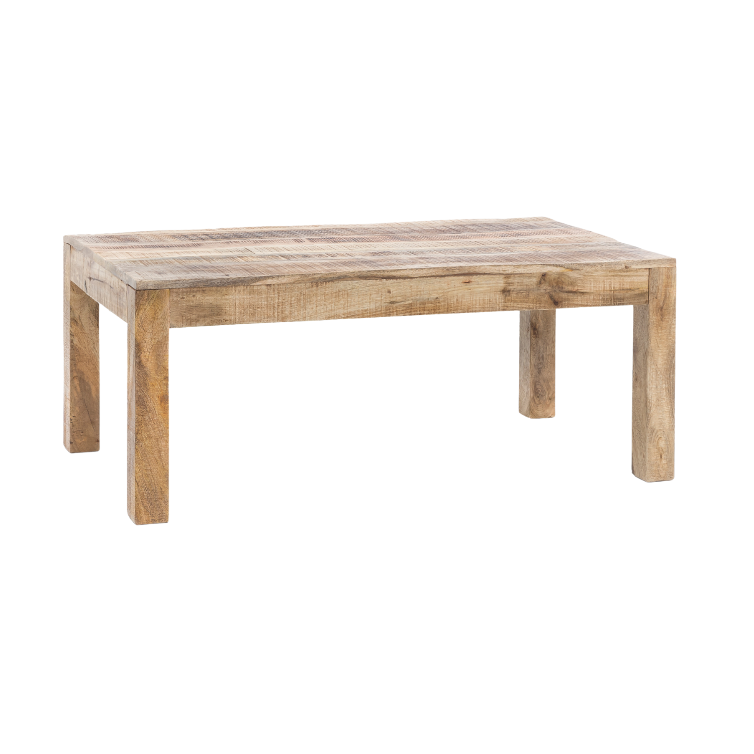 Håndlavet Sofabord   Landlig Stil  Fscâ  Certificeret Træ  110 Cm