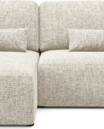 Hjørnesofa Loungesofa Maison Vellé Arvello Imo 10 Stof Sovefunktion 190x129 Cm  Sengeboks  Universal Orientering