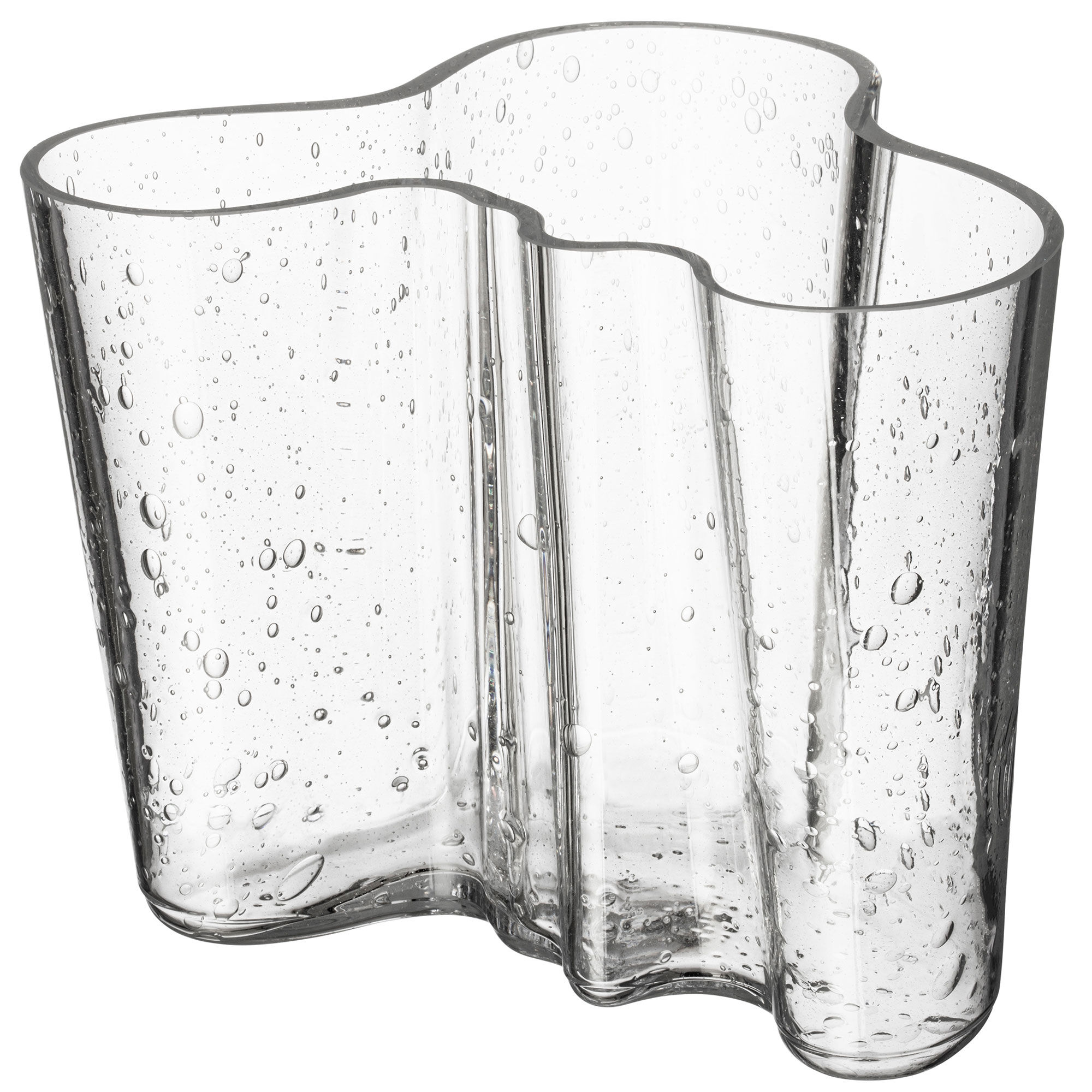 Iittala Aalto Vase Bubbelglas 12 Cm Klar