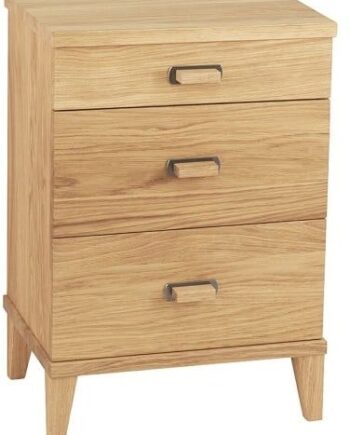 Kommode Oscarssons Möbel Malva Hvidolieret Egetræ 59ã 31ã 40 Cm    Skuffer