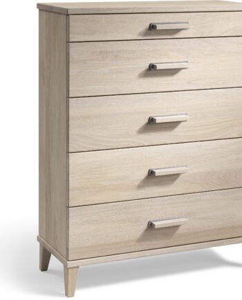 Kommode Oscarssons Möbel Malva Skuffekommode Hvidolieret Egetræ 94x70x31 Cm