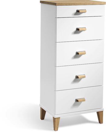 Kommode Oscarssons Möbel Malva 94x40x31 Cm Eg Hvidlakeret
