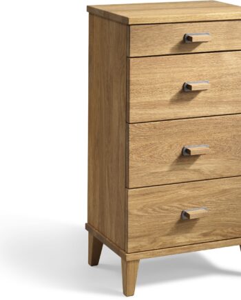 Kommode Skuffekommode Oscarssons Möbel Malva Lakeret Egetræ H76   L40   D31 Cm