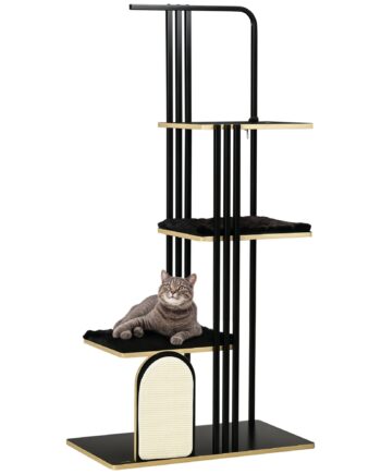 Kradsetræ  Industridesign    Platforme    Puder  Kradsevæg  Stålramme  Sort  85   48   170 Cm