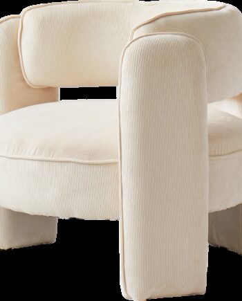 Loungestol Hvilestol Nordlys Furniture Bangui Oeko-tex Fløjl Beige 85x79x71 Cm