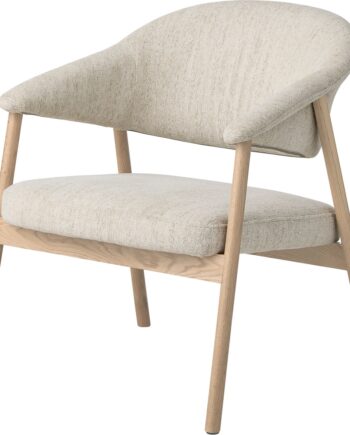 Loungestol   Lænestol Nordique Design Elk 100  Polyester  Sand Natur  H76   B68     D71 Cm