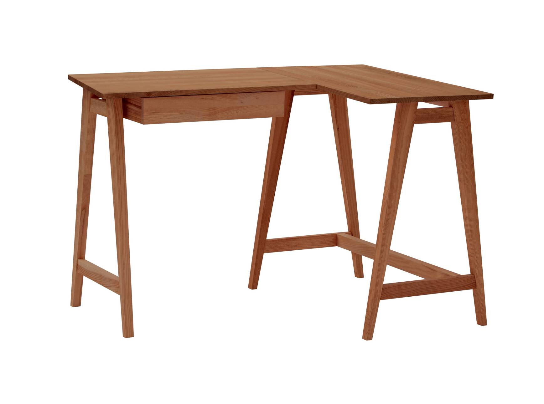 Luka Hjørneskrivebord 115cm 85cm Eg Højre Side