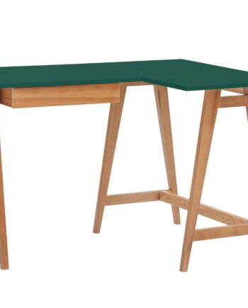 Luka Hjørneskrivebord   115cm     85cm Grøn Eg Højre Side