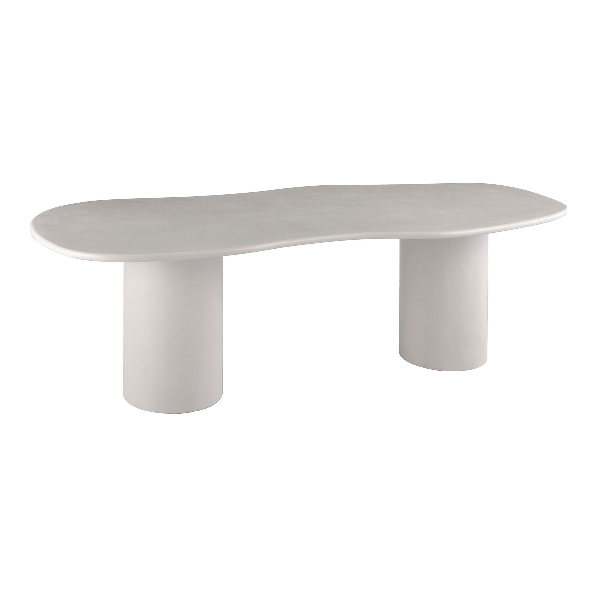 Maranola Spisebord Spisebord Cement Look Beige 96x240x76 Cm
