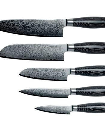 Mareld Akio Knivsæt    Knive  Sort