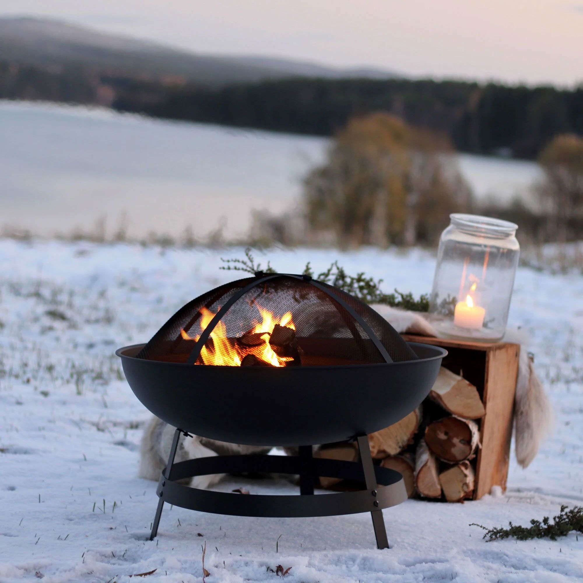 Mareld Traditional Ildsted Gnistbeskyttelse