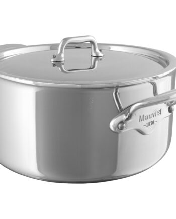 Mauviel Cook Style Gryde   Stål Med Låg      Liter