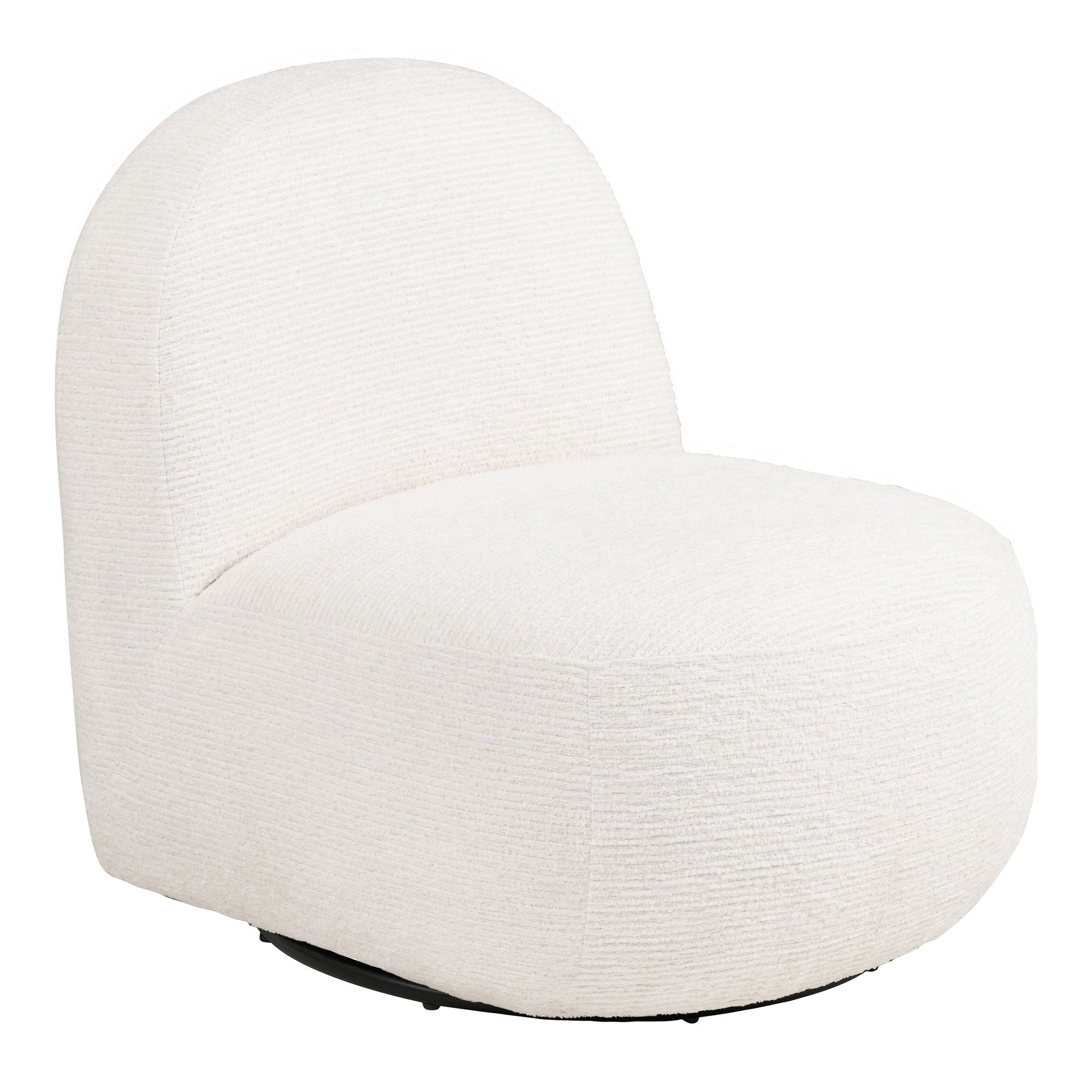Milo Loungestol Loungestol Med Drejefunktion Off White Hn1081