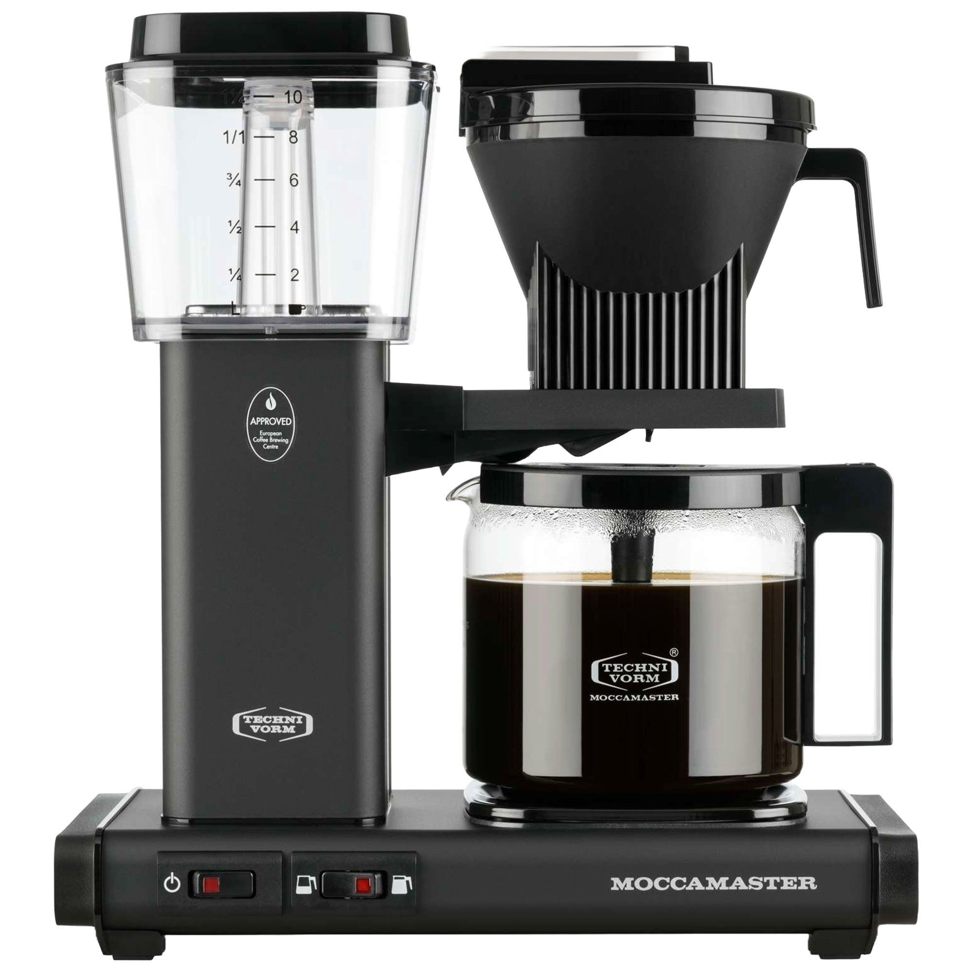 Moccamaster Optio Kaffemaskine Matt Black