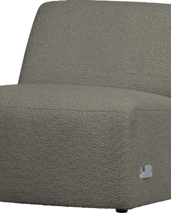 Modulær Sofa Woood Coco Ekstra Modul   Varm Grøn Bouclé H70ã B72ã L73 Cm