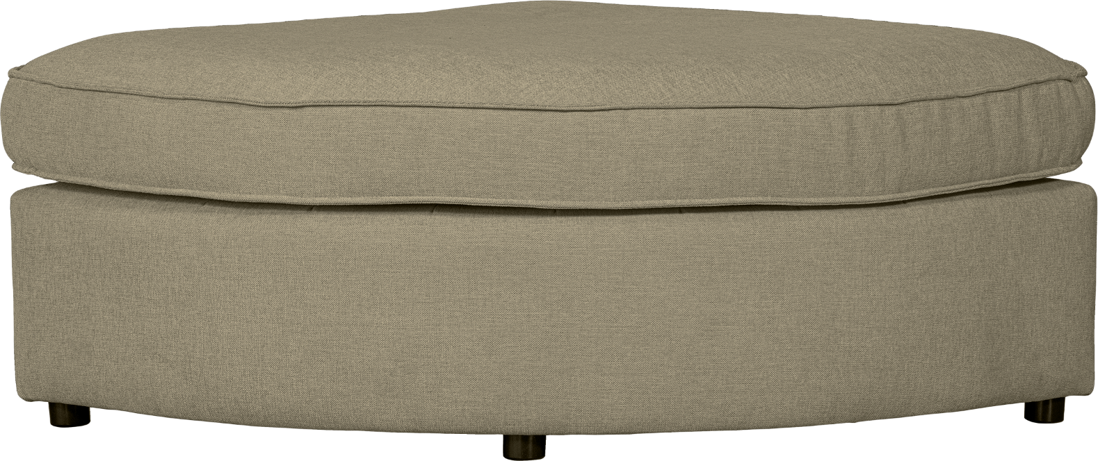 Modulsofa Woood Freek Byg-selv Hjørnesofa Med Hocker Lysgrøn Polyester