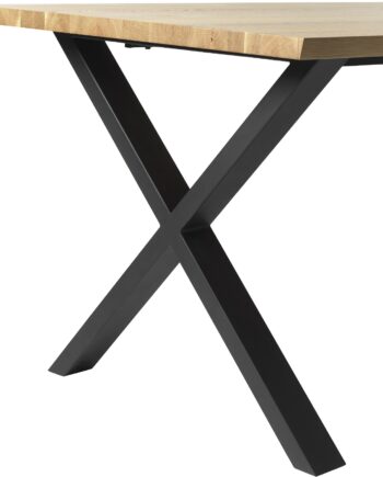 Nordique Design Reno  -shaped Understel Sort Metal H72 Cm Til Plankebord