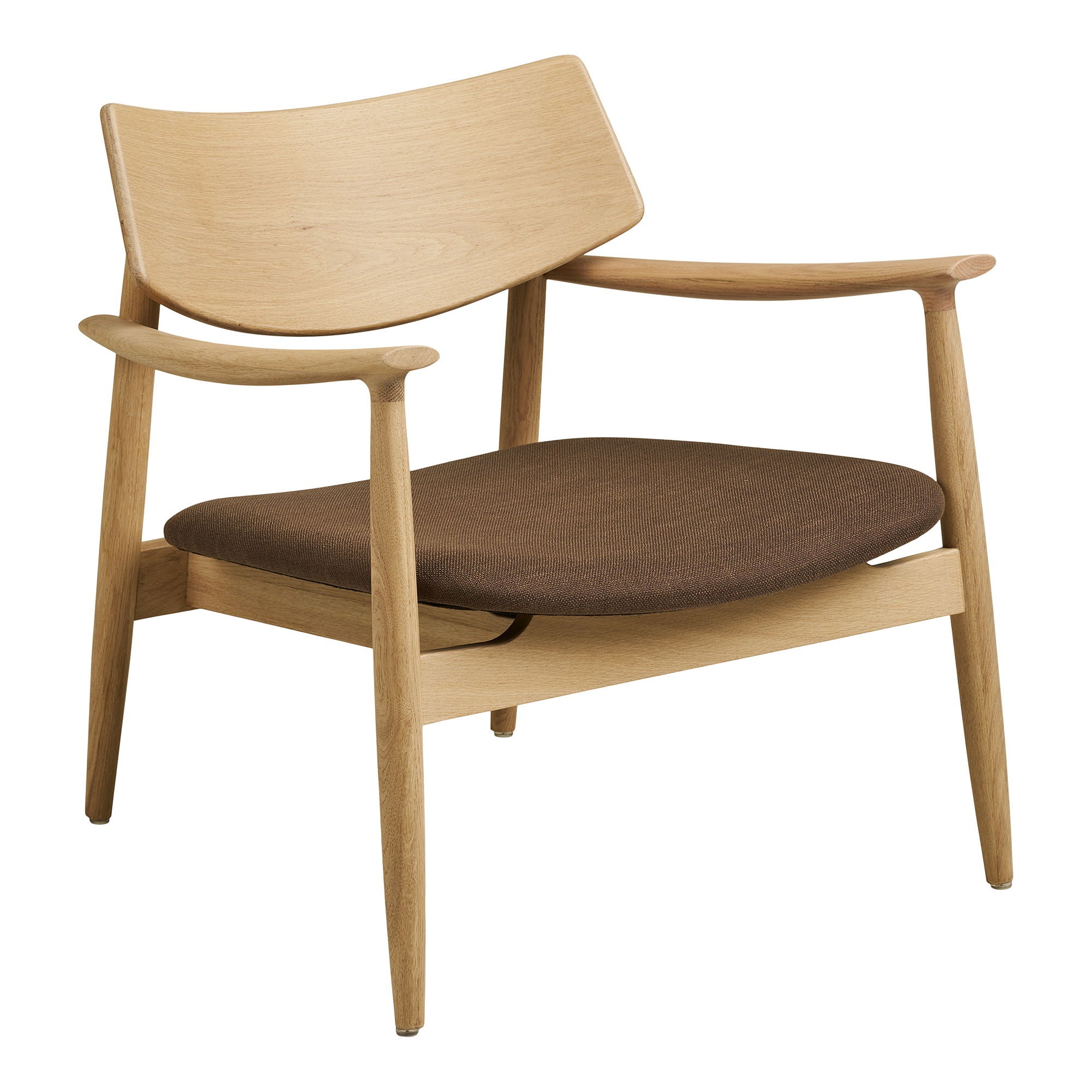 Olvera Loungestol Loungestol Egetræ Natur Brun Hn1084