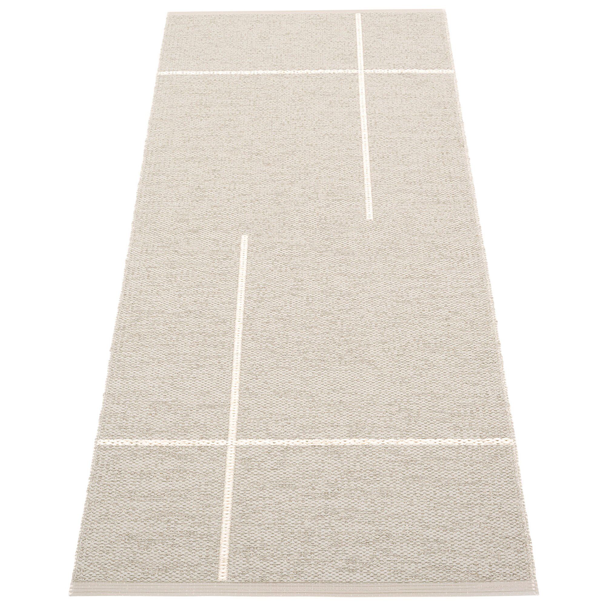 Pappelina Gulvtæppe Fred 70 270 Cm Linen Vanilla