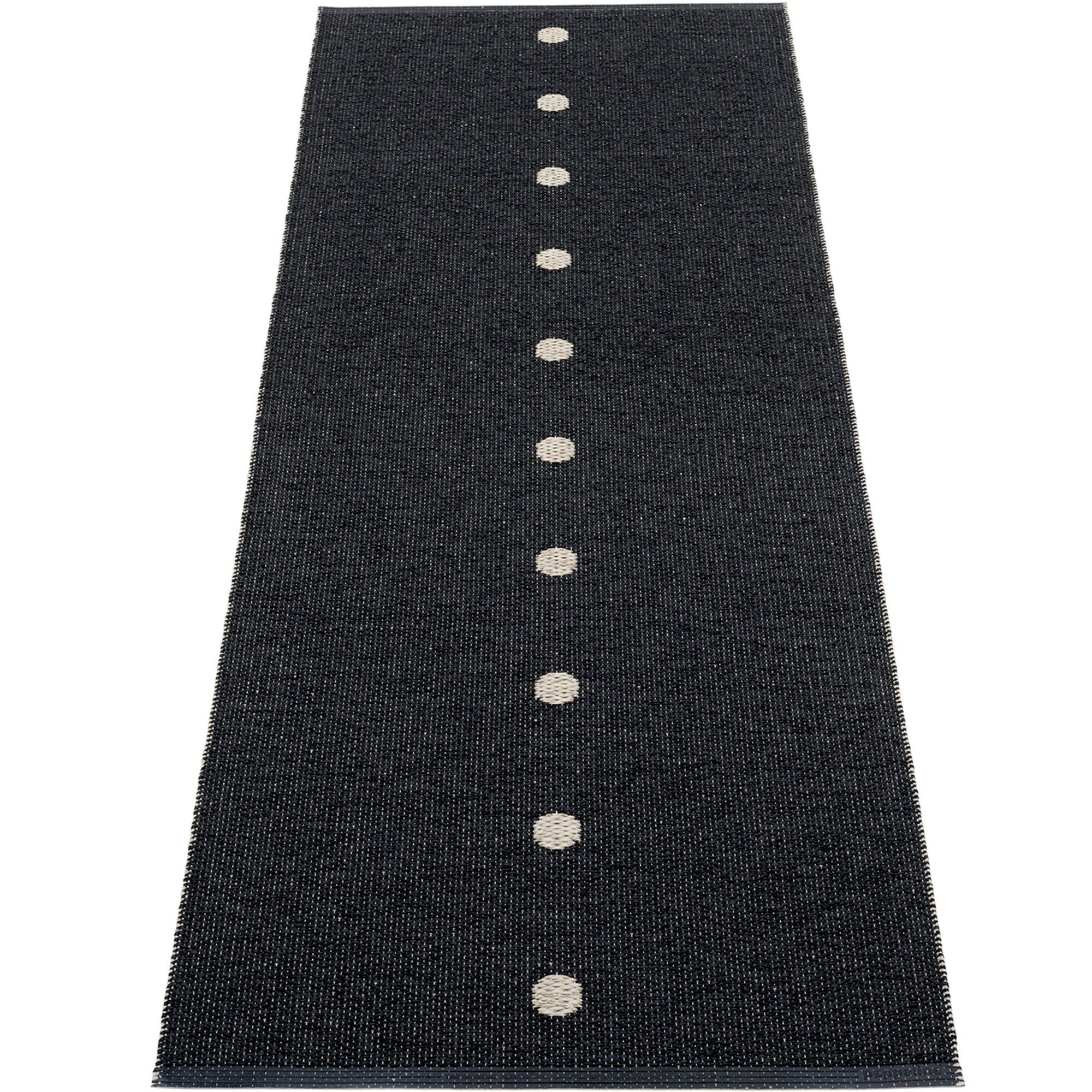 Pappelina Gulvtæppe Peg 70 200 Cm Black Linen