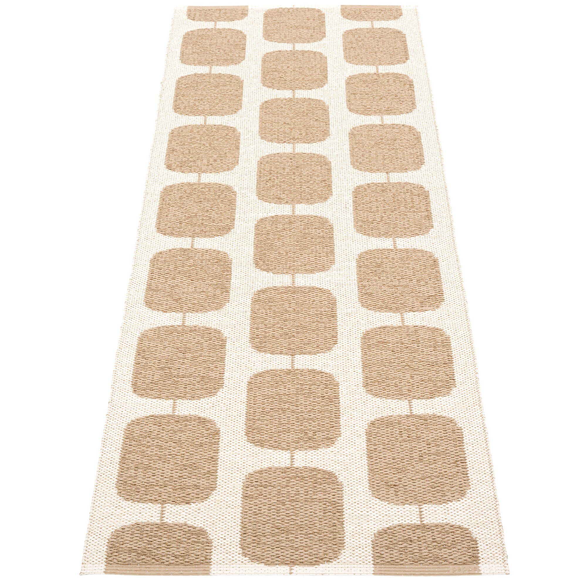 Pappelina Gulvtæppe Sten 70 200 Cm Light Nougat Vanilla