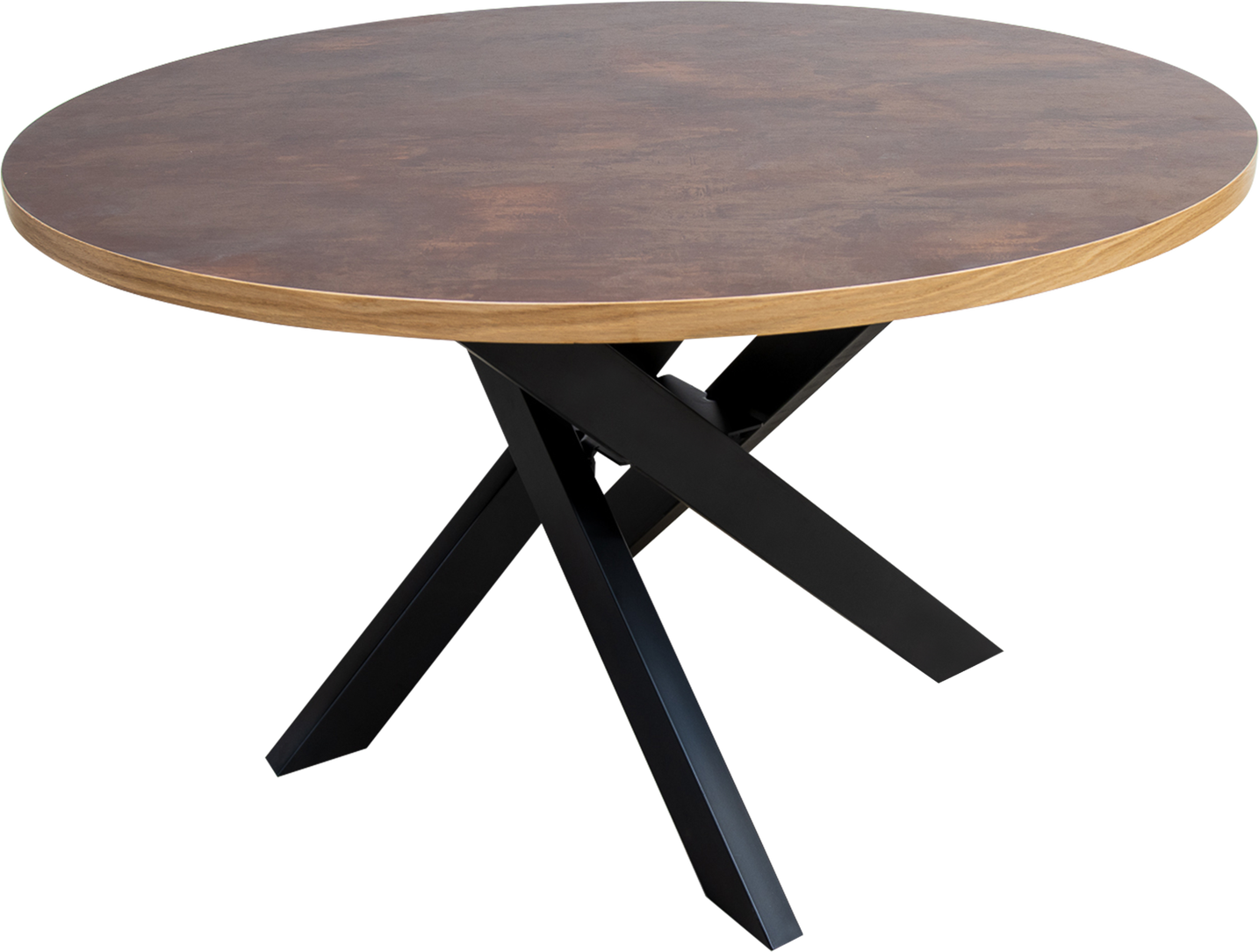 Rund Spisebordplade Nielsen Design Novara ø120 Voyage Bronze Laminat Spånplade Cm