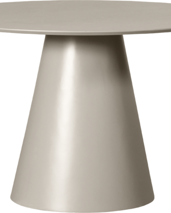 Rundt Spisebord Woood Jorre Mdf Antik Beige ø120
