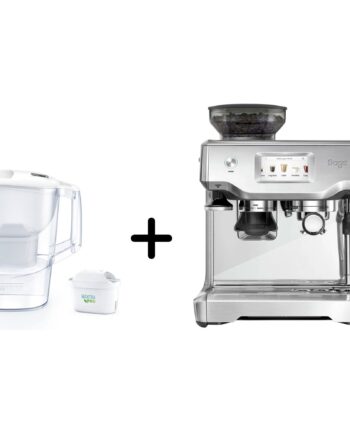 Sage Ses880bss The Barista Touchâ  Espressomaskine   Brita Aluna Filterkande