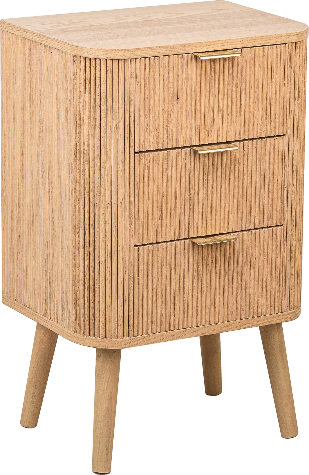 Sengebord   Natbord Nordlys Furniture Bali3t   Skuffer   Fsc-certificeret Egetræsfinish H66ã B40ã D30 Cm