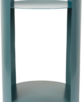 Sidebord Dutchbone Navagio Småbord   Grå Metal ø31   H46 Cm