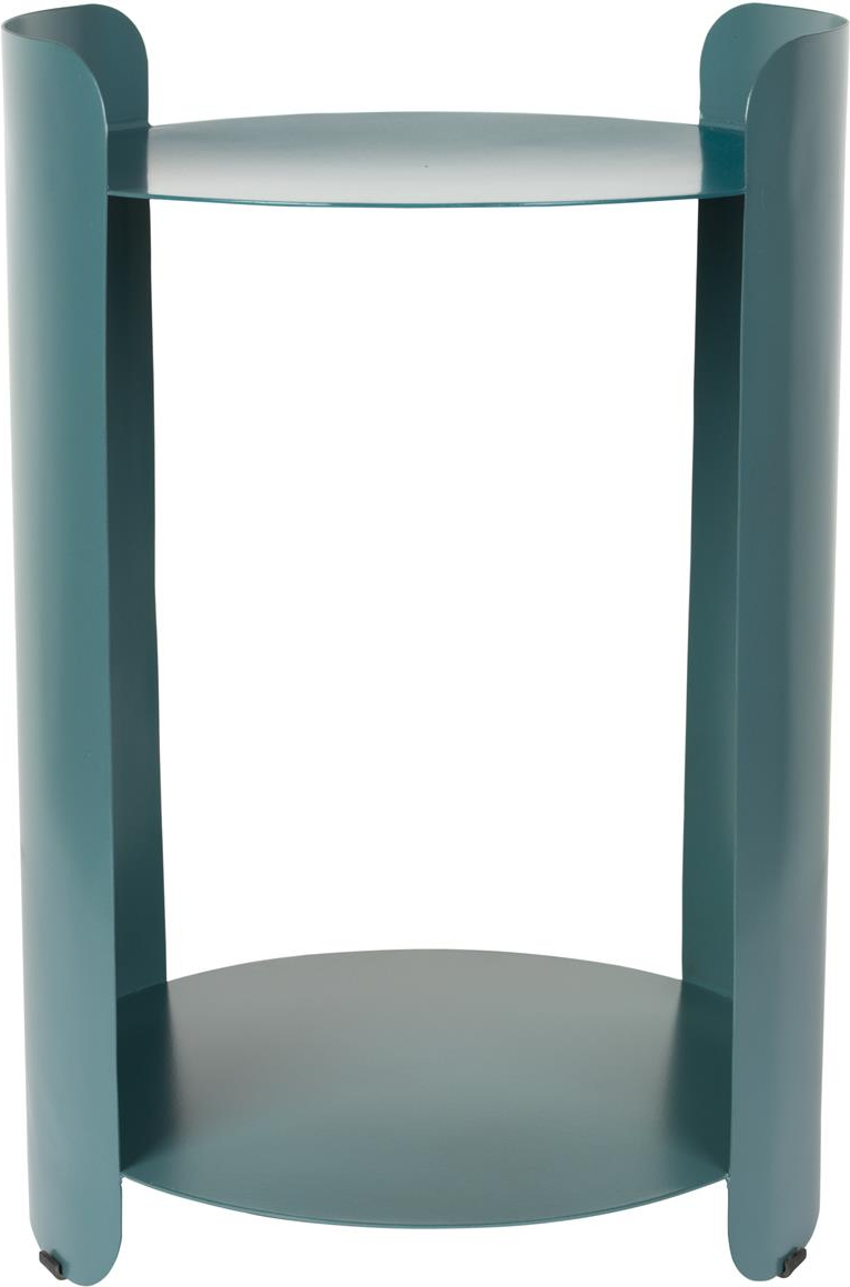 Sidebord Dutchbone Navagio Småbord   Grå Metal ø31   H46 Cm