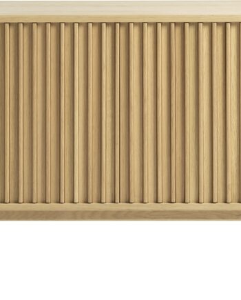 Skænk Nordique Design Carno Natur Egetræ Oval Med Soft Close Opbevaring