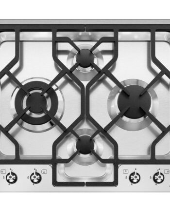 Smeg 60cm Classic Gaskogeplade   Rustfrit Stål