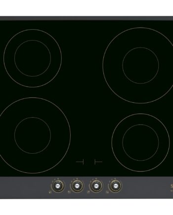 Smeg 60cm Cortina Induktionskogeplade    Ramme  Antracit