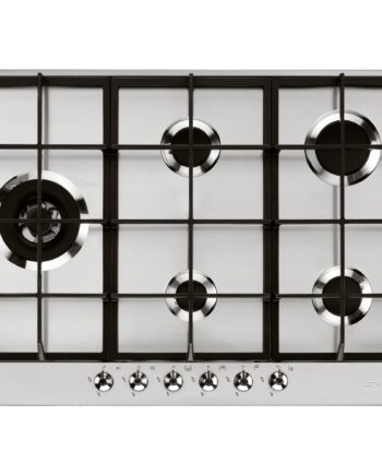 Smeg 72   Cm Gaskogeplade   Rustfrit Stål