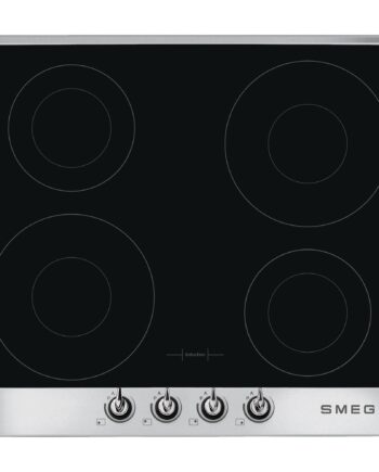 Smeg 60cm Victoria Induktionskogeplade    Ramme  Rustfrit Stål