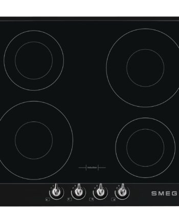Smeg 60cm Victoria Induktionskogeplade    Ramme  Sort