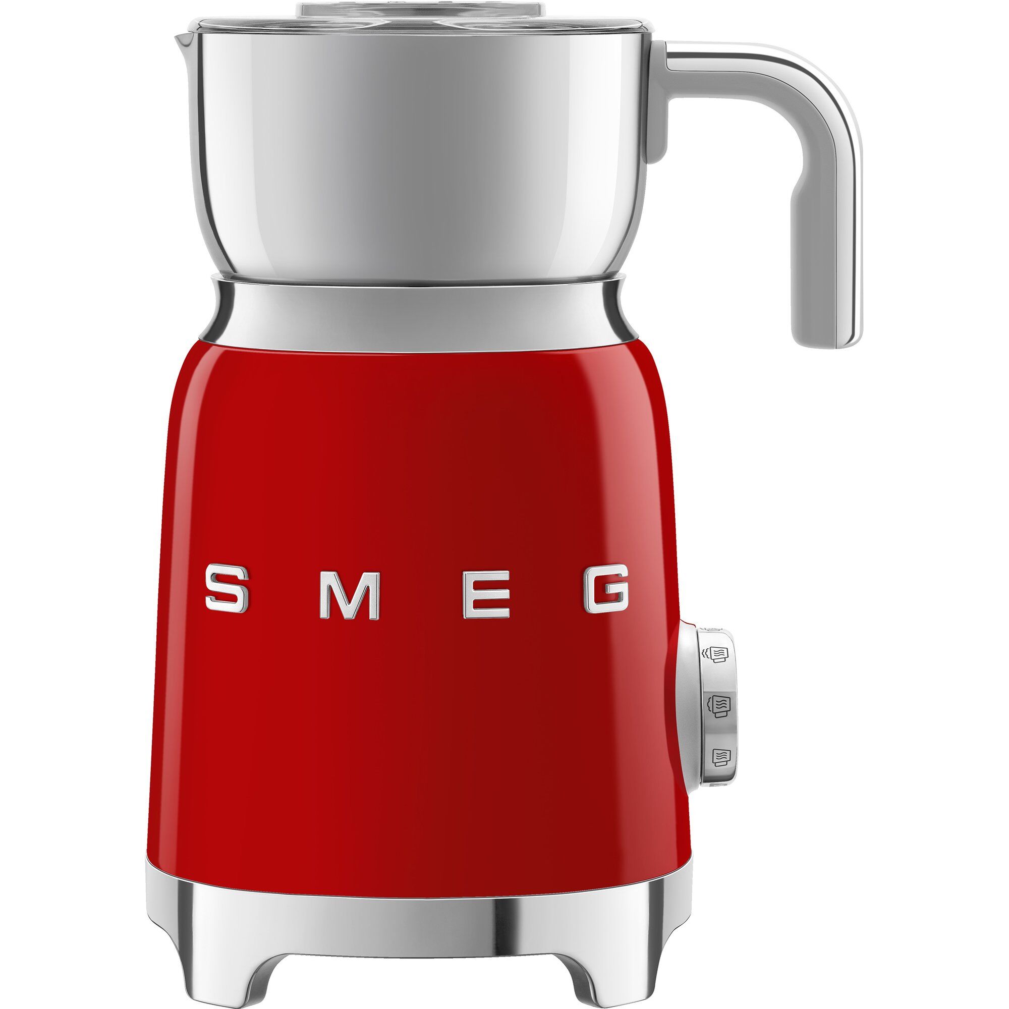 Smeg Mff01 Mælkeskummer Rød