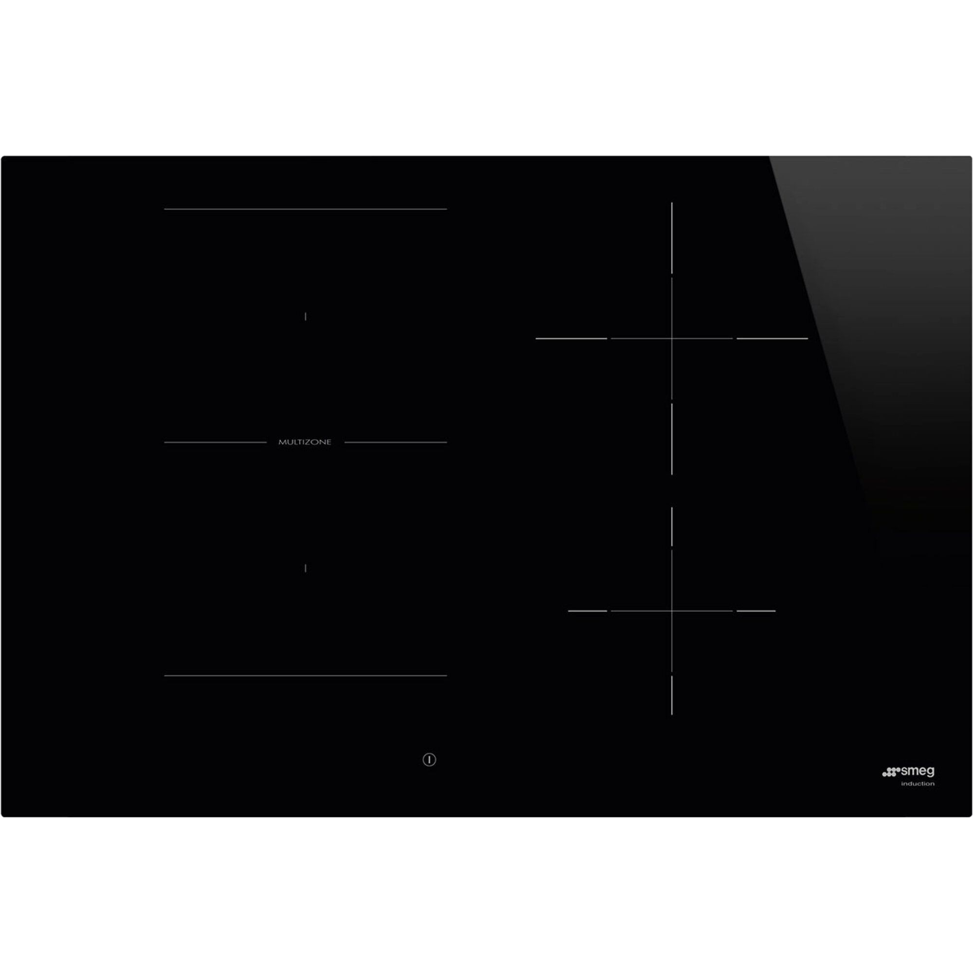 Smeg Si1m4744d Classic Induktionskogeplade 70 Cm Sort