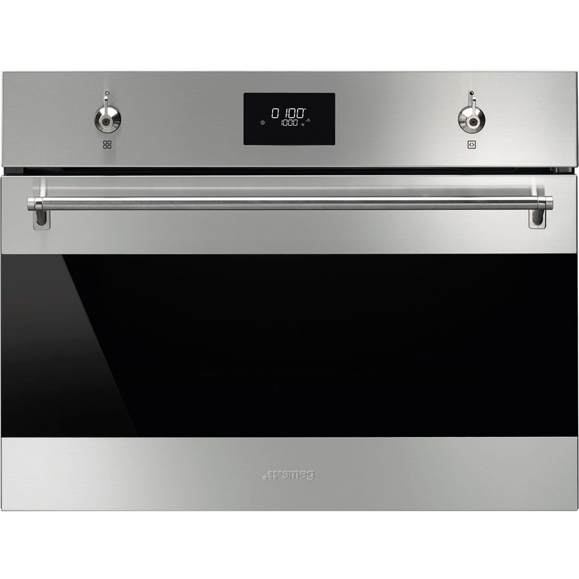 Smeg So4301m1x Classic Indbygningsovn 40 Liter Rustfrit Stål