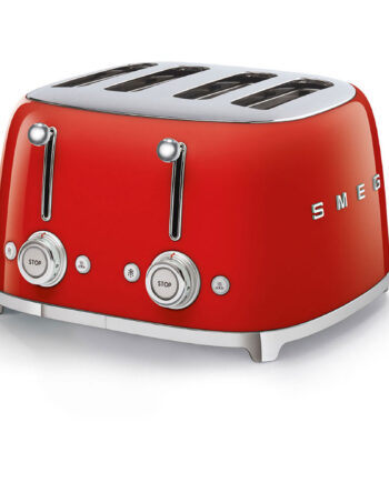 Smeg Tsf03 Brødrister Rød