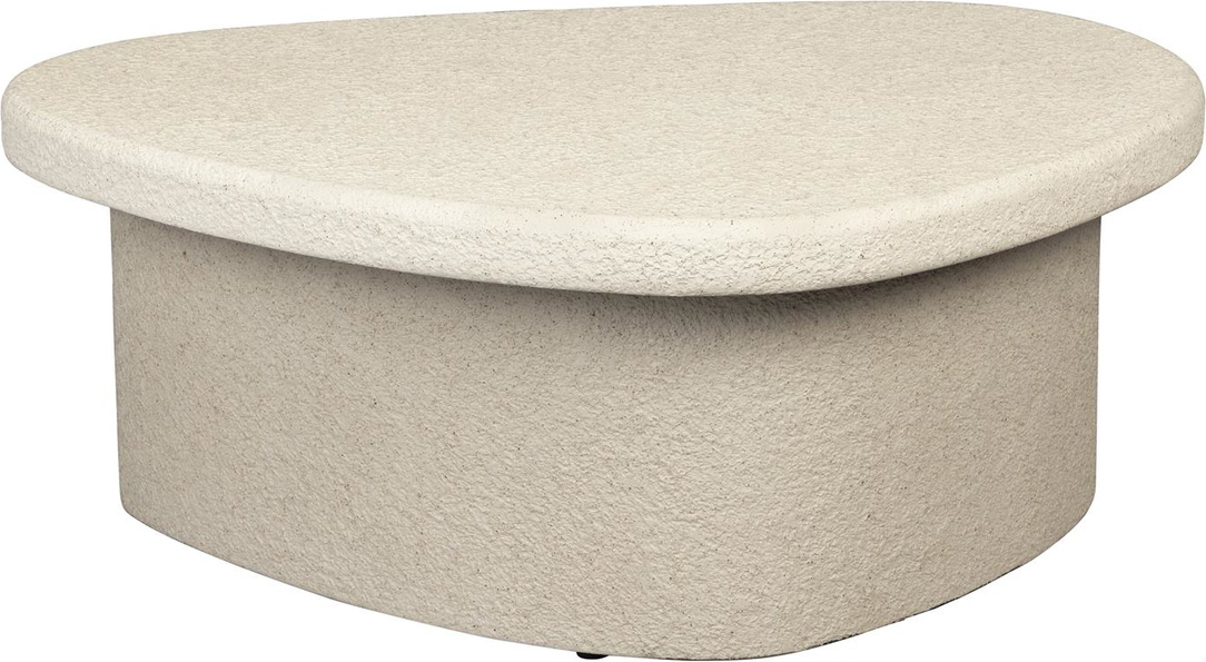 Sofabord Dutchbone Veda   Lysgrå Genbrugt Marmor 49x28x74 Cm