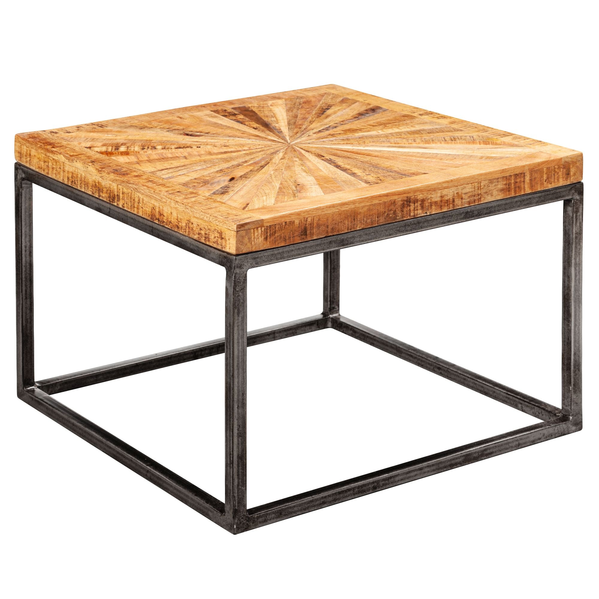 Sofabord   Massivt Mangotræ  55x55 Cm