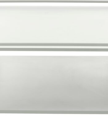 Sofabord   Salontabel Nordique Design Yuba  Metalrør Metal  Lysgrå  75x75 Cm H34   Cm