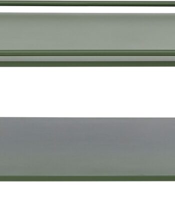 Sofabord   Salontabel Nordique Design Yuba  Olivengrønt Metal  Stel   Metalrør  H34     B110   D55 Cm