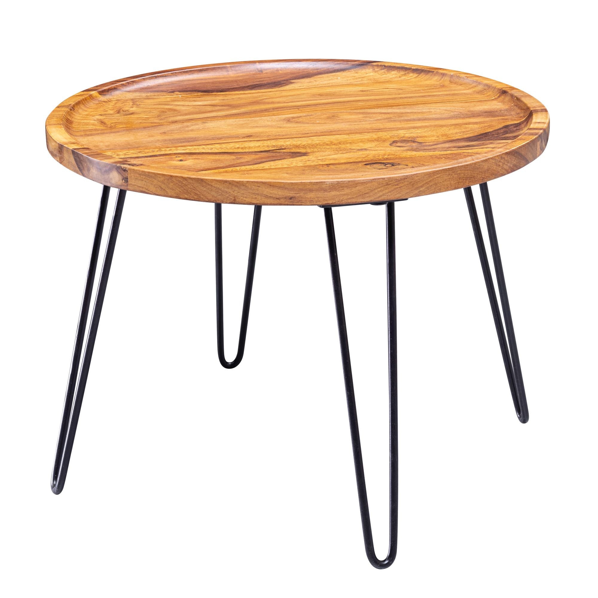 Sofabord  60x45x60 Cm  Sheeshamtræ  Japandi Style