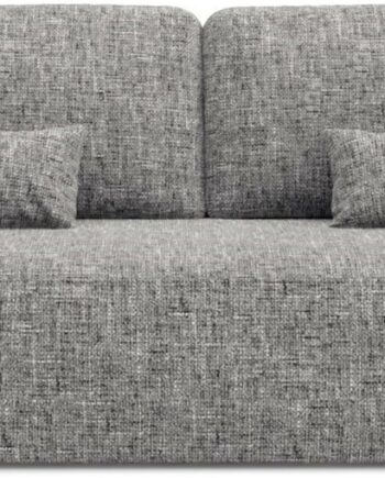 Sovesofa Maison Vellé Arvello  -personers Imo 50 Grå Stof  Sofa-seng 200x142 Cm  Opbevaring