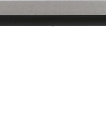 Spisebord Nordique Design Pensacola 140x85 Cm H75 Grå Sort Metal Mdf