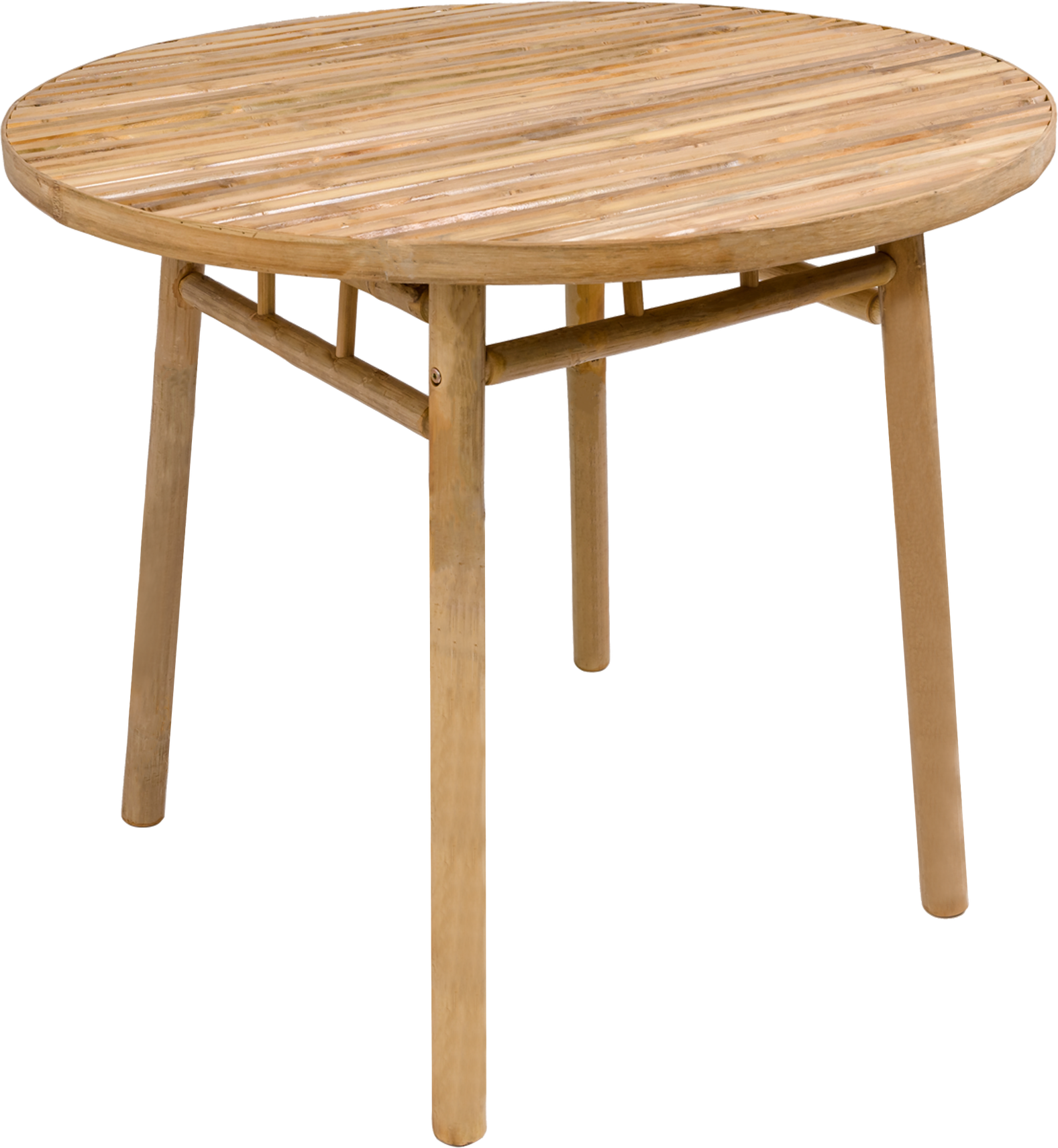 Spisebord Nordlys Furniture Ipoh Fsc-certificeret Bambus Natur ø90 Cm Rund
